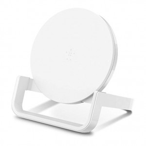  Boost Up Wireless Charging Stand 10W, Wireless Charger for Apple, Samsung, LG and Sony, White